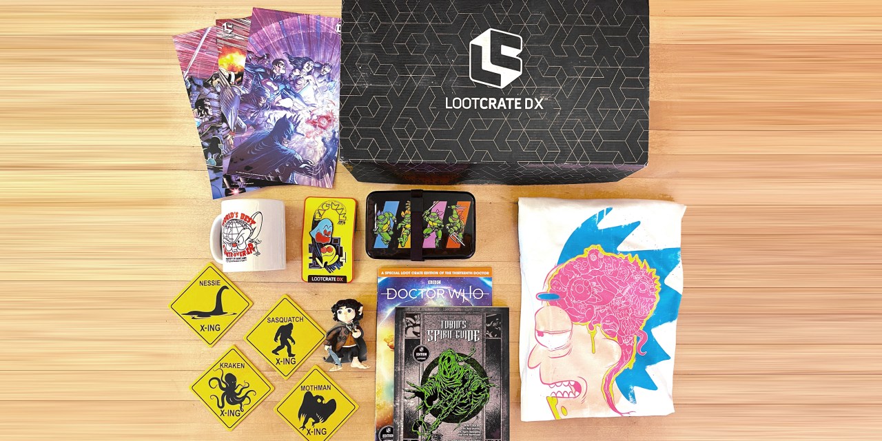 REVIEW: Loot Crate DX brings nerdy goodness home for the holidays