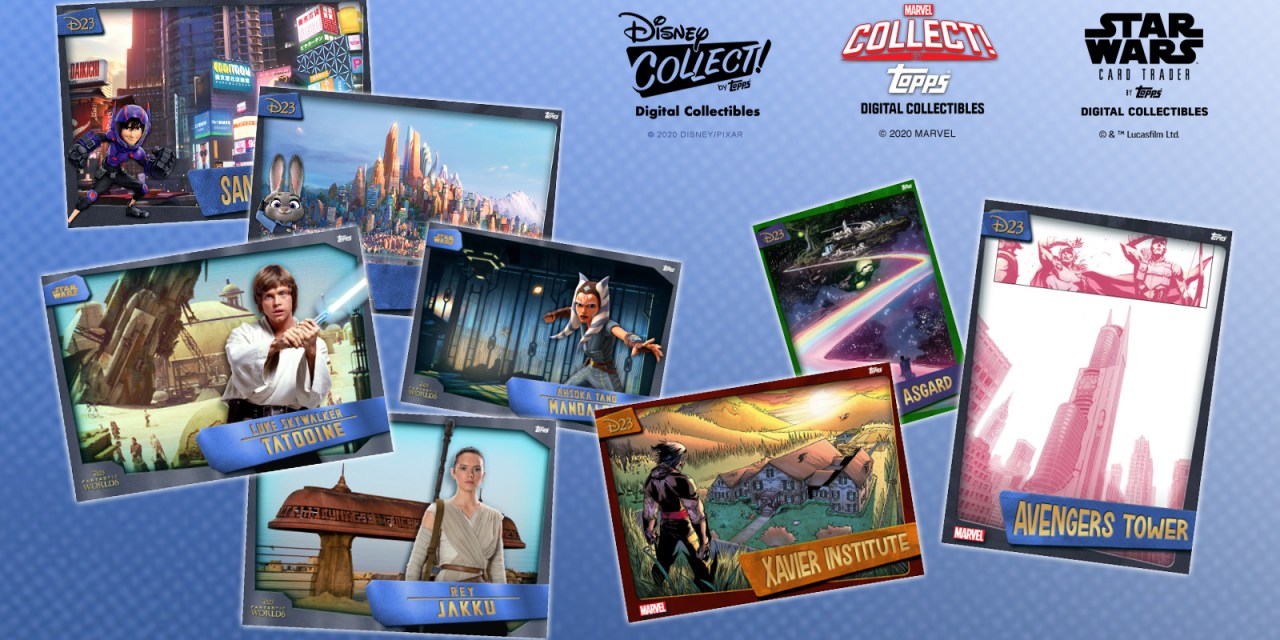 Topps Digital kicking off D23 Fantastic Worlds celebration with exclusive releases