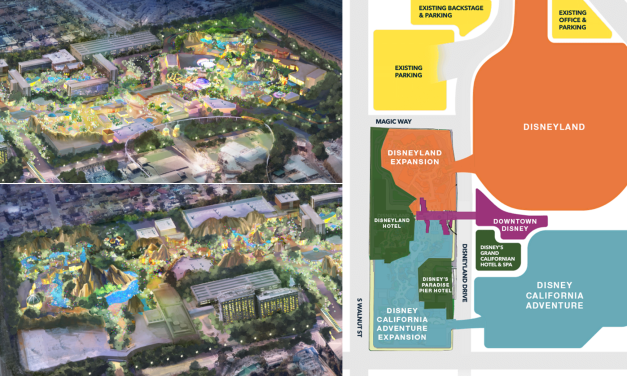 DisneylandForward: A third gate? Theme Park expansion? A closer look at the concept art!