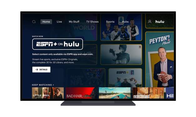 ‘ESPN+ on Hulu’ service now available as $5.99/mo. add-on or as part of The Disney Bundle