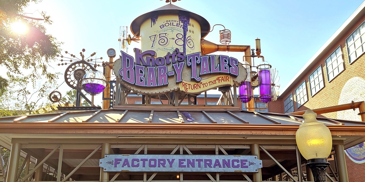 STEP INSIDE! New ‘Knott’s Bear-y Tales: Return to the Fair’ attraction is now officially open!