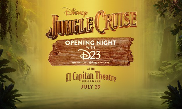 D23 EVENT: JUNGLE CRUISE opening night fan screening at El Capitan Theatre in Hollywood includes a Skipper Hat!