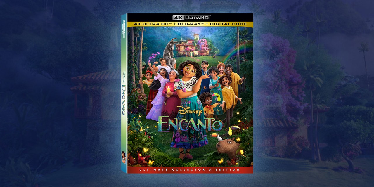 ENCANTO is ready for your casita on Disney+ AND on Digital Dec. 24; physical release in Feb.