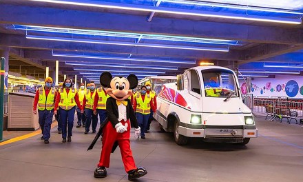 Tram service returns to Mickey and Friends / Pixar Pals parking structures Feb. 23
