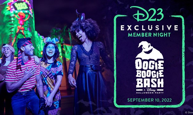 D23 EVENT: Exclusive D23 member-only Oogie Boogie Bash – A Disney Halloween Party, $179 per person
