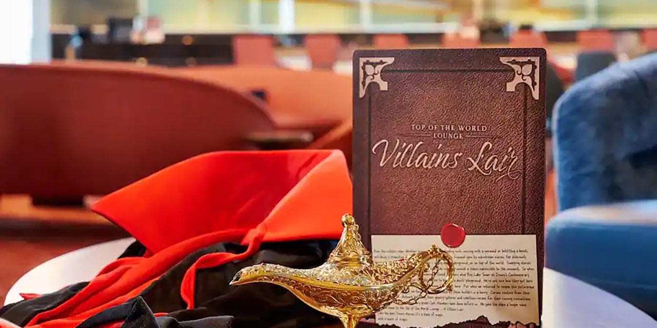 Top of the World Lounge reopening with Villain’s Lair theme at Disney’s Contemporary Resort