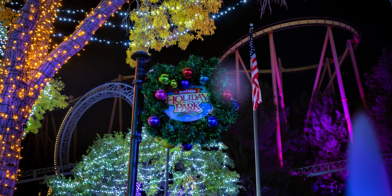 SIX FLAGS HOLIDAY IN THE PARKS 2022 offering new festive holiday sights, sounds, flavors plus… open fire pits!