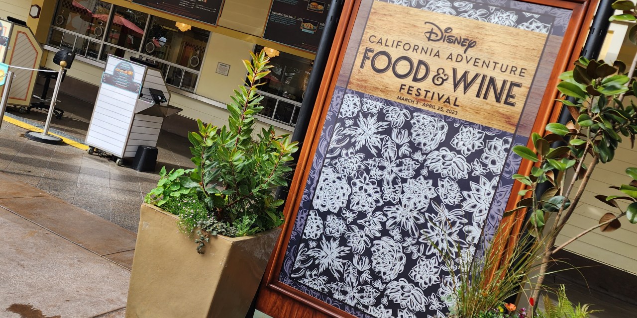 GUIDE: All of the menus available for 2023 Disney California Adventure Food & Wine Festival