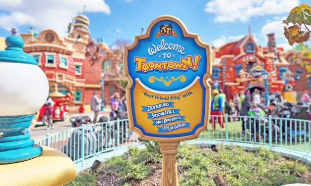 All signs point to silliness and fun at Mickey’s Toontown in Disneyland