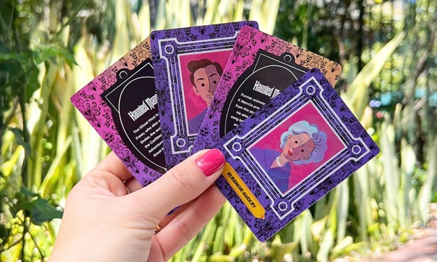 Magic Key Perk: Collectible lenticular Haunted Mansion trading cards available Mondays-Thursdays, Sep. 9 – Sep. 28, 2023