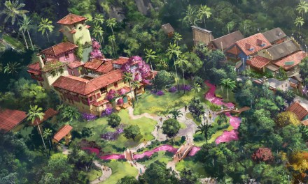 CLOSER LOOK: Concept art for ‘tropical Americas’ expansion at Disney’s Animal Kingdom teases ENCANTO, INDIANA JONES