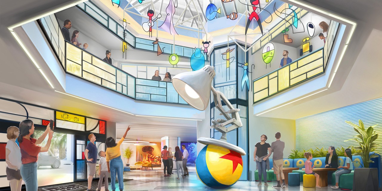 Pixar Place Hotel reveals more details; official opening Jan. 30, 2024