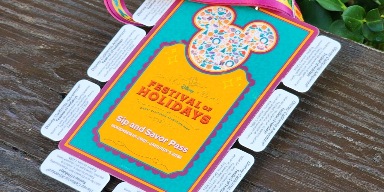 REVIEW: 2023 Disney Festival of Holidays Sip and Savor Pass options from Festival Marketplace kiosks and restaurants around the park