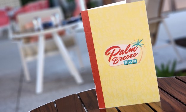 FULL MENU (with prices) for Palm Breeze Bar at The Villas at Disneyland Hotel