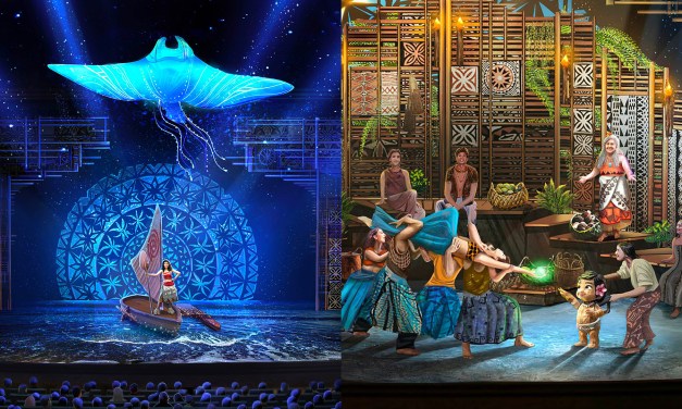New THE TALE OF MOANA show will introduce a new song; new special effects, puppetry