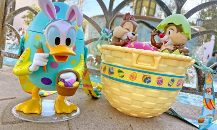 Disneyland’s 2024 spring novelty items include Donald sipper and Chip n’ Dale popcorn bucket; perfect for Easter