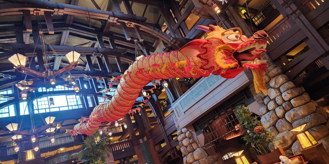 Giant dragon, confection creations, and sweet treats celebrate 2024 Lunar New Year at Disney’s Grand Californian Hotel & Spa