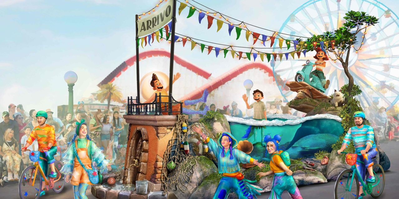 NEW CONCEPT ART: Better Together: A Pixar Pals Celebration! parade reveals more floats, characters coming for Pixar Fest 2024