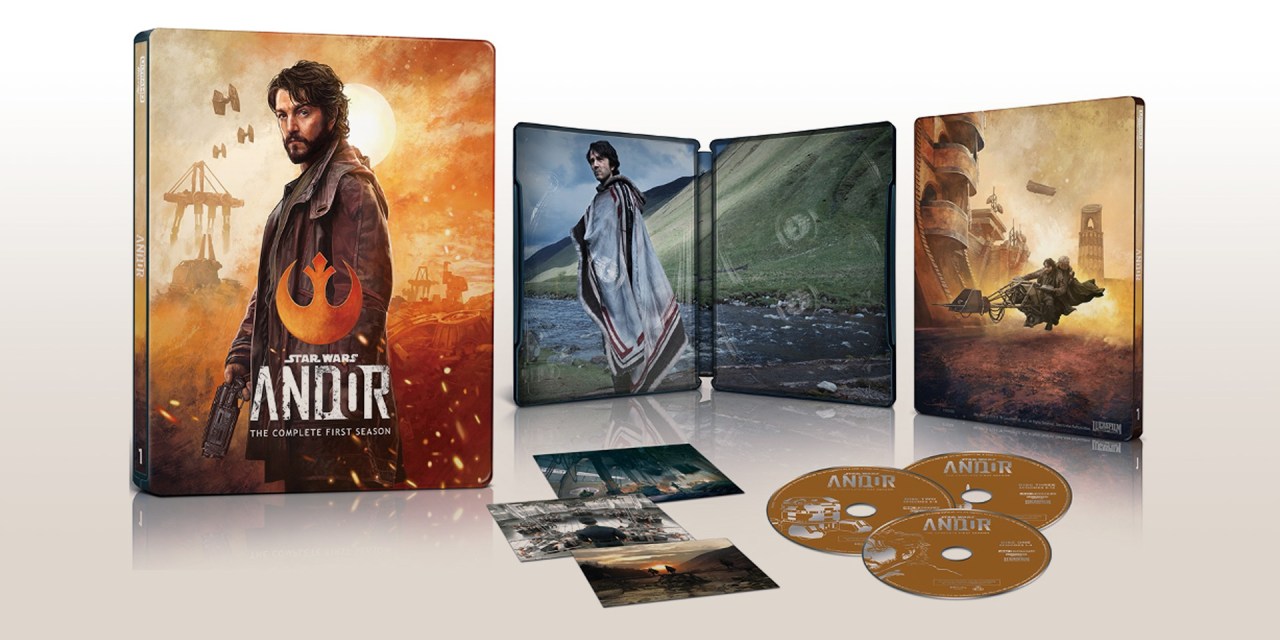 REVIEW: Home release of ANDOR: The Complete First Season on Steelbook Blu-ray offers a gritty look into a galaxy far, far away