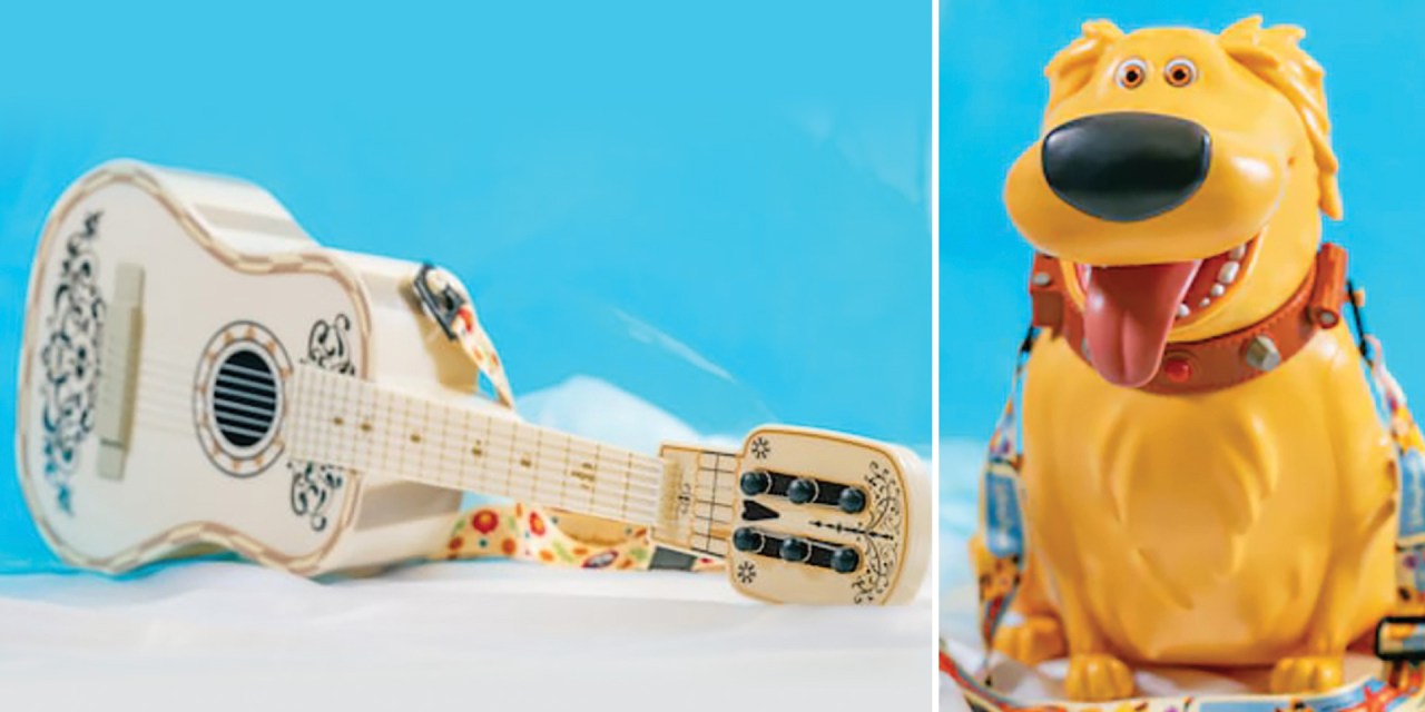 New Coco Guitar and Magic Key-exclusive Dug novelty items coming for Pixar Fest 2024