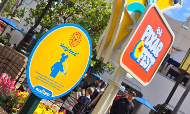 New Pixar Fest MagicBand+ gesture activation point appears at Disney California Adventure
