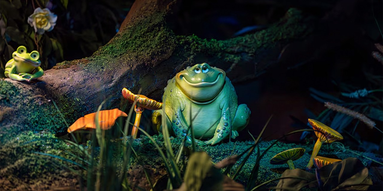 PEEK INSIDE: Tiana’s Bayou Adventure features new characters and even more musical critters