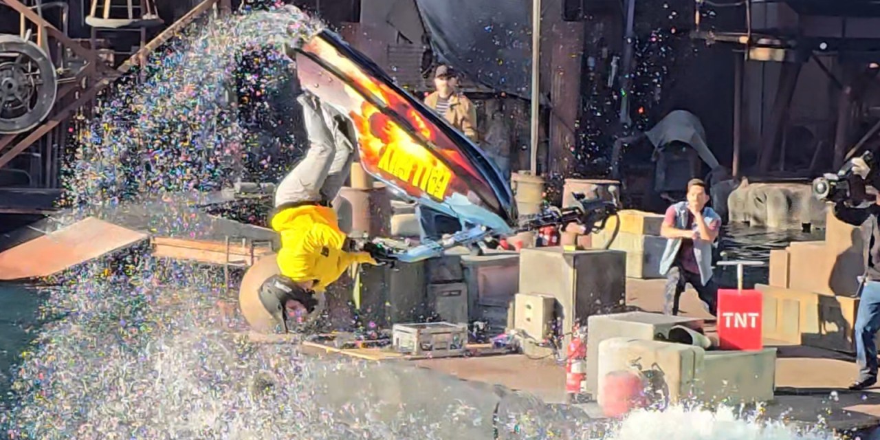 WATCH: ‘The Fall Guy: Stuntacular’ Pre-Show for WATERWORLD is explosive fun at Universal Hollywood