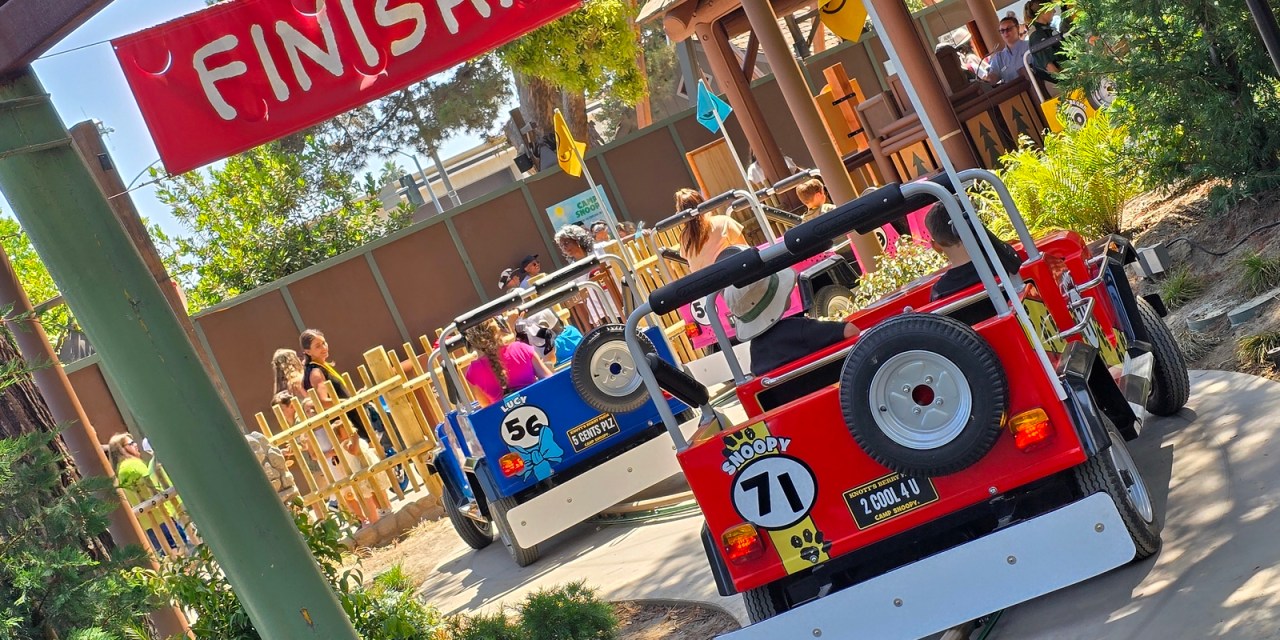 GUIDE: Camp Snoopy’s Off-Road Rally is four-wheeled (unfinished) fun for the whole fam at Knott’s Camp Snoopy
