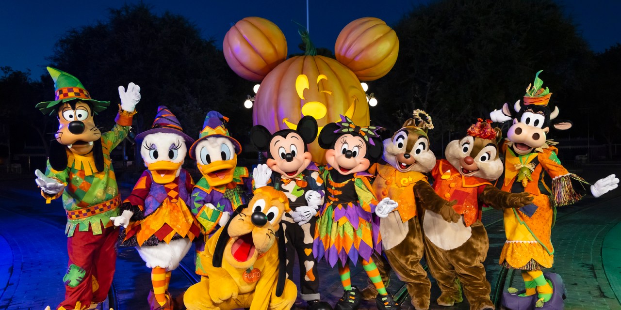 Mickey, Minnie, and their pals dress up with new outfits for Halloween Time 2024