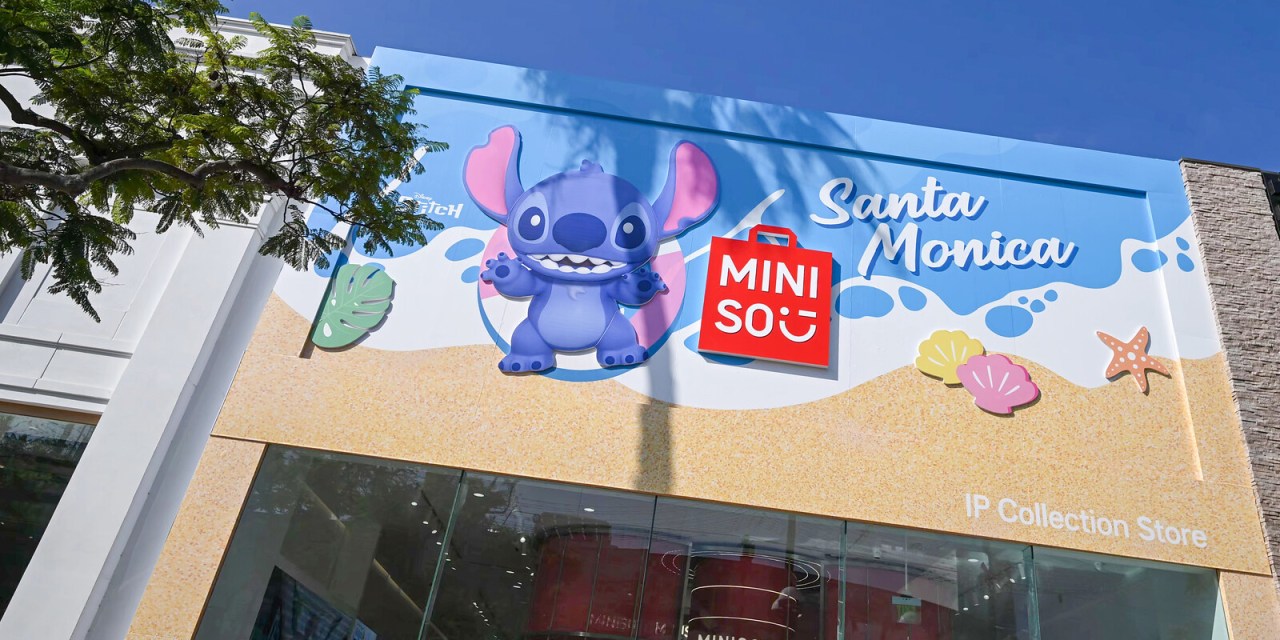 MINISO Santa Monica opens with beachy Stitch takeover
