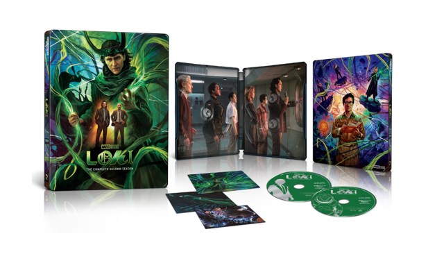 LOKI: The Complete Second Season Steelbook 4K UHD and Blu-ray release, Dec. 3, 2024