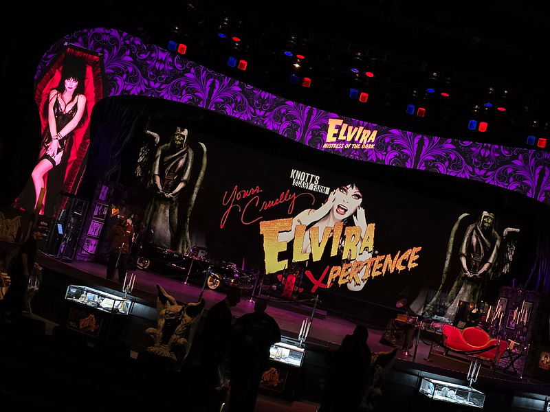 STEP INSIDE: Yours Cruelly, Elvira Xxperience at 2024 Knott’s Scary Farm