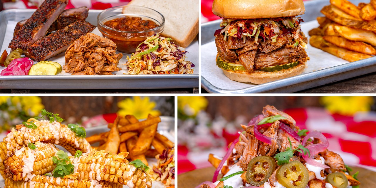 Full menu (with prices) for Hungry Bear Barbecue Jamboree at Disneyland