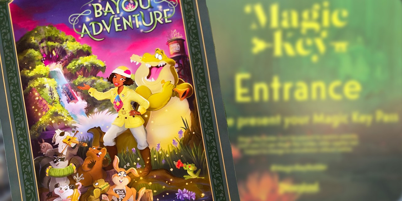 HOW TO: Get Magic Key poster for Tiana’s Bayou Adventure at Disneyland