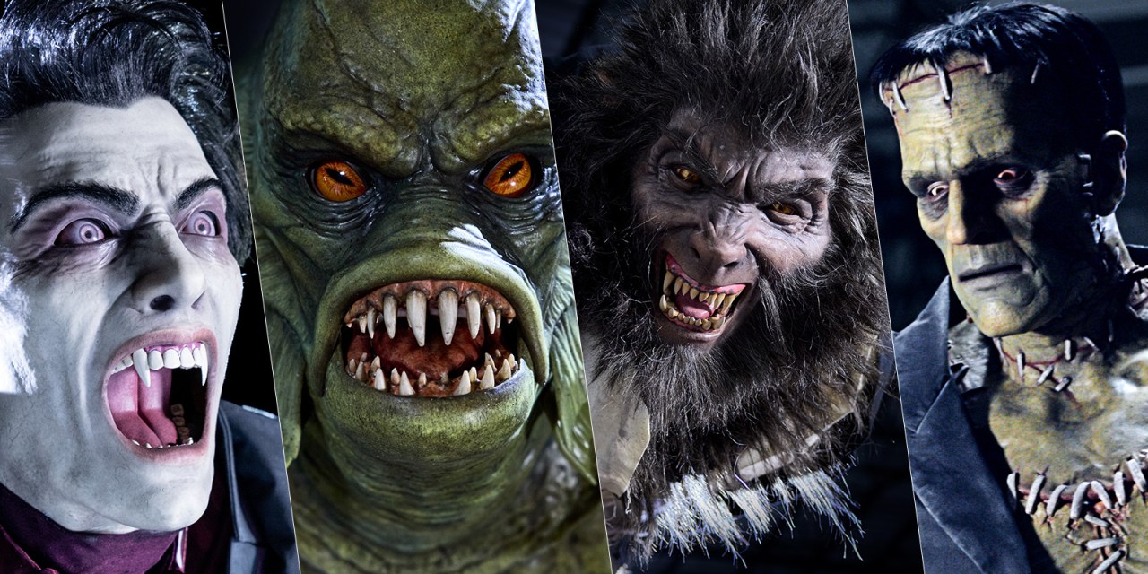 Incredible new animated figures unveiled for Monsters Unchained at Epic Universe