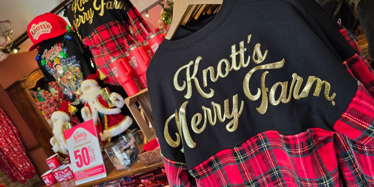 MERCH RUN: 2024 holiday items for Knott’s Merry Farm