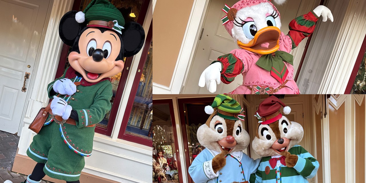 FIRST LOOK: Mickey, Minnie, and friends have new outfits for 2024 Disneyland #DisneyHolidays