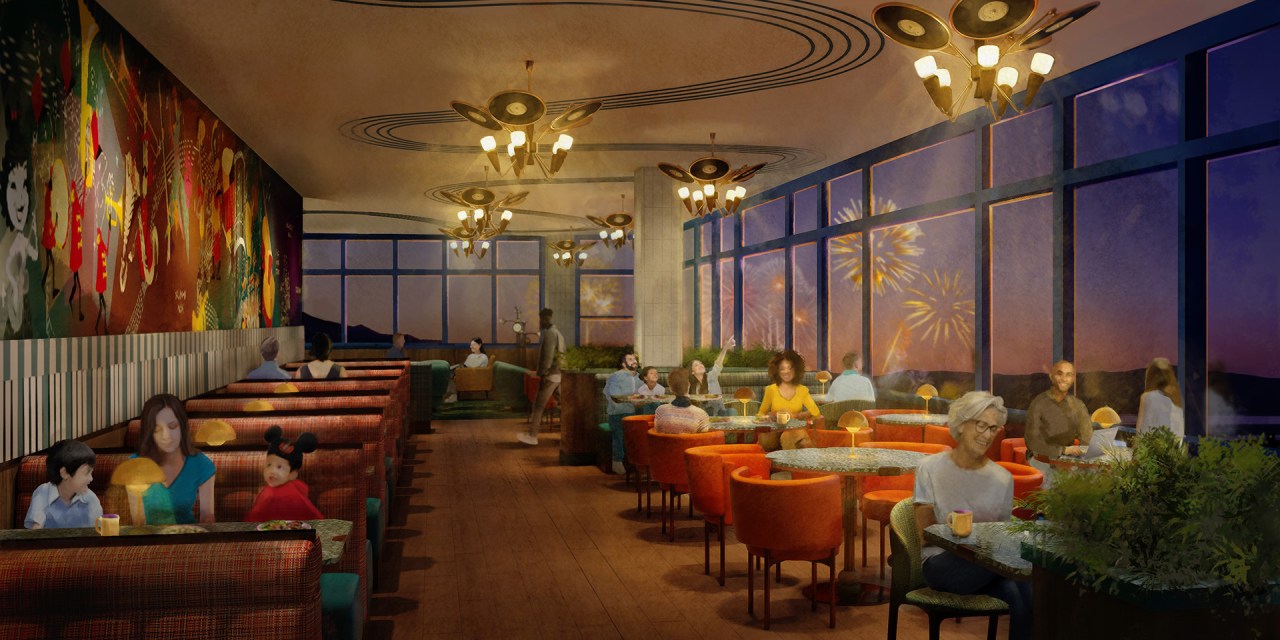 CONCEPT ART: Expanded club-level lounge at Disneyland Hotel coming summer 2025