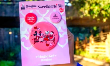 MAGIC KEY PERK: Free collectible button set for 2025 Sweethearts’ Nite, Disneyland After Dark