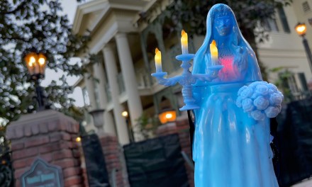 Glowing Haunted Mansion Bride Sipper now available at Disneyland