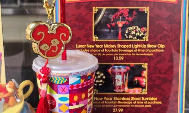 GUIDE: Disneyland 2025 Lunar New Year novelty items include tumbler and straw clip