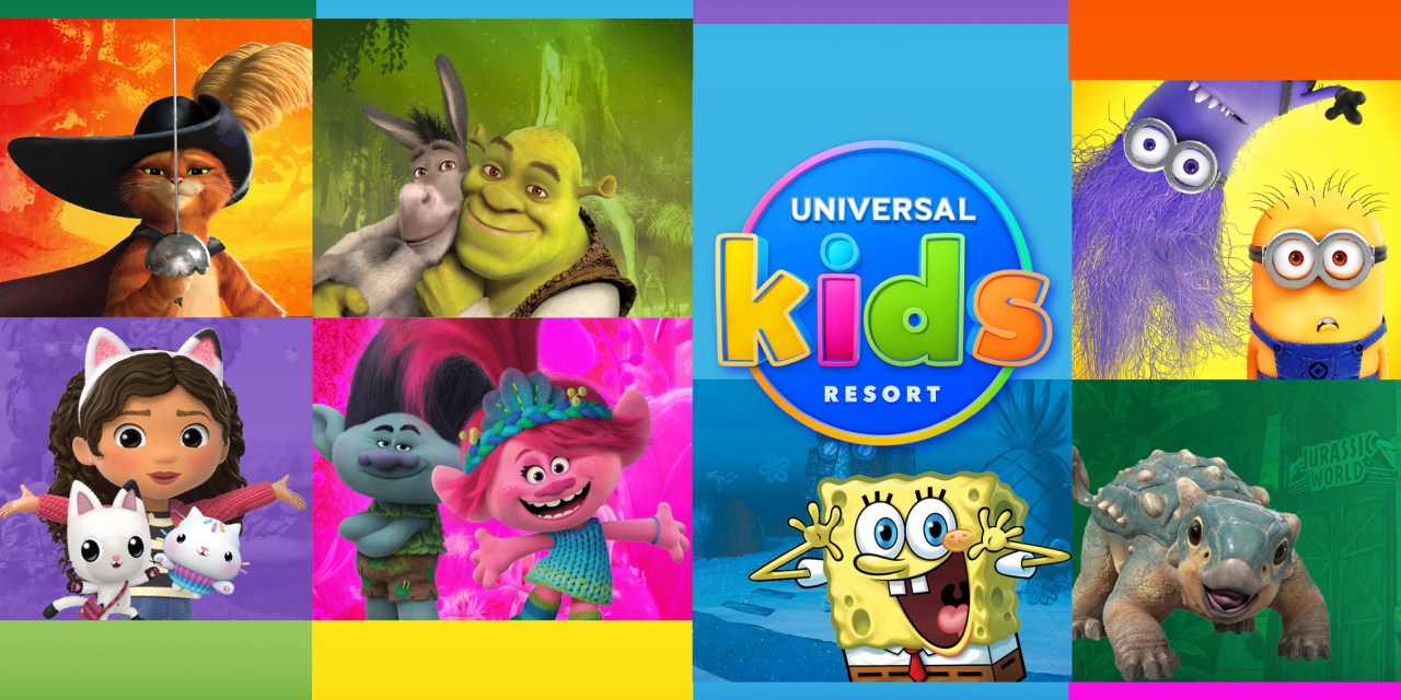 DETAILS: Six immersive lands to be included at Universal Kids Resort