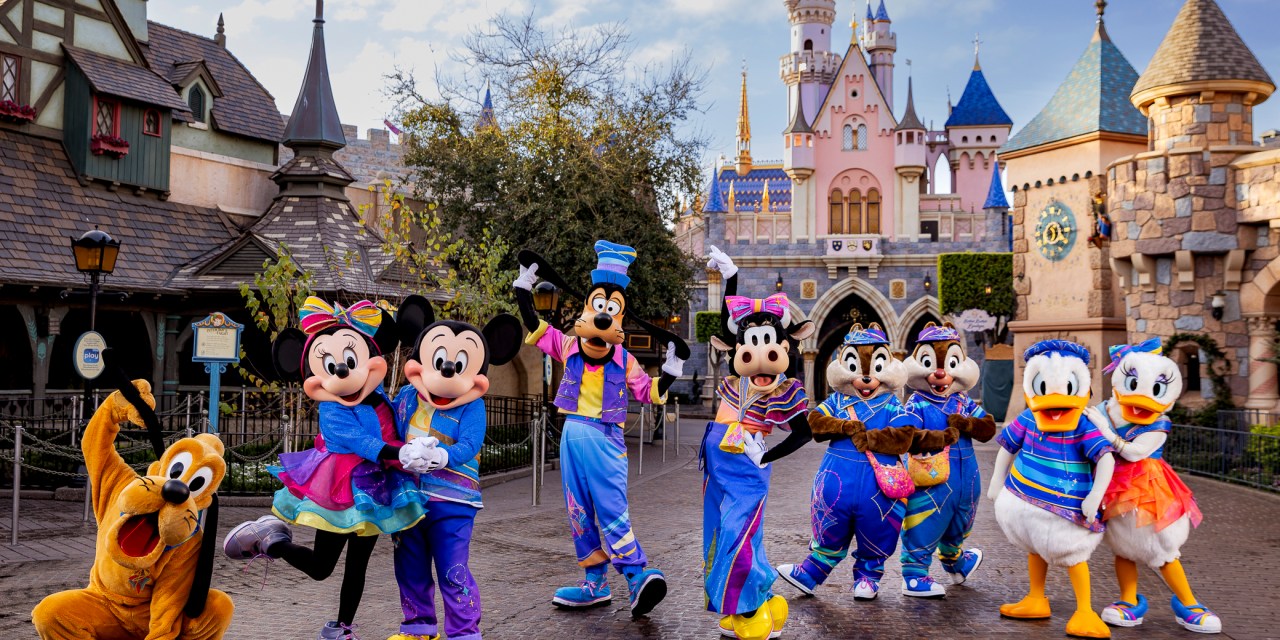 FIRST LOOK:  Mickey and Friends get new outfits for #Disneyland70