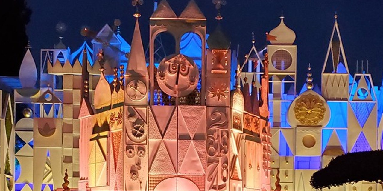 “Tapestry of Happiness” projection show on “its a small world” coming for #Disneyland70