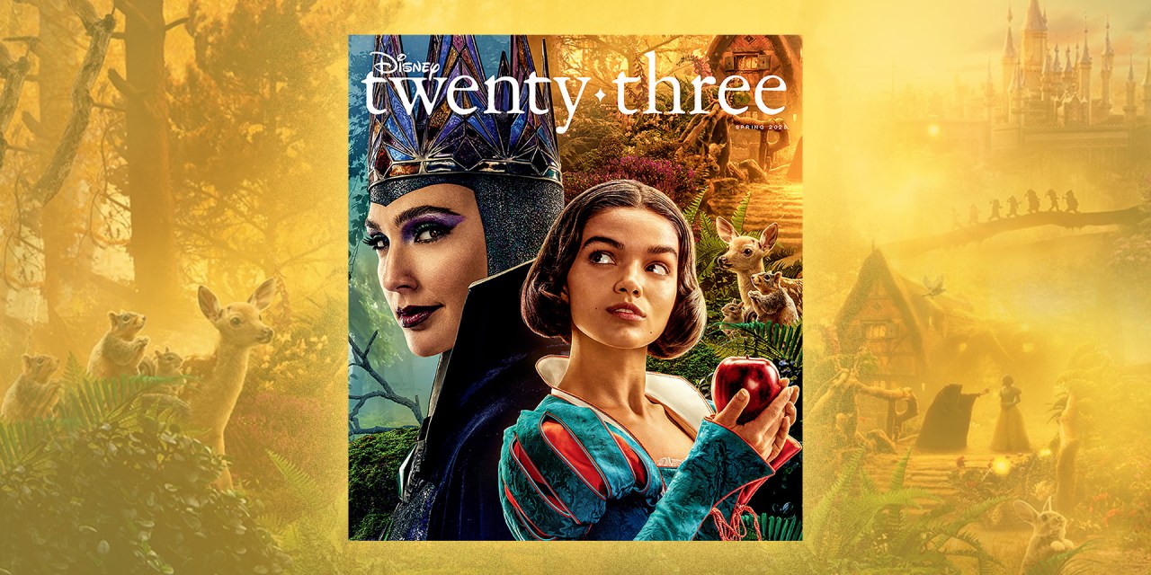 Snow White covers on first-ever digital edition of Disney twenty-three magazine for Spring 2025