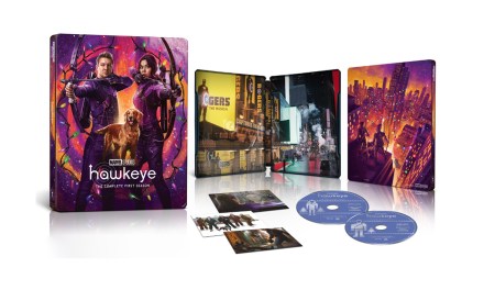 HAWKEYE: The Complete First Season Steelbook 4K UHD and Blu-ray release, Dec. 3, 2024