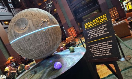 Death Star confection for 2025 Season of the Force at Disney’s Grand Californian