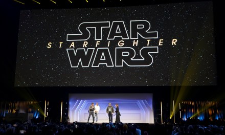 Ryan Gosling in upcoming STAR WARS: STARFIGHTER film, May 28, 2027