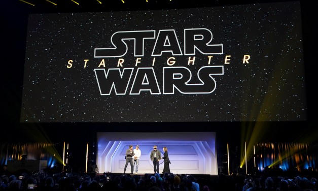 Ryan Gosling in upcoming STAR WARS: STARFIGHTER film, May 28, 2027