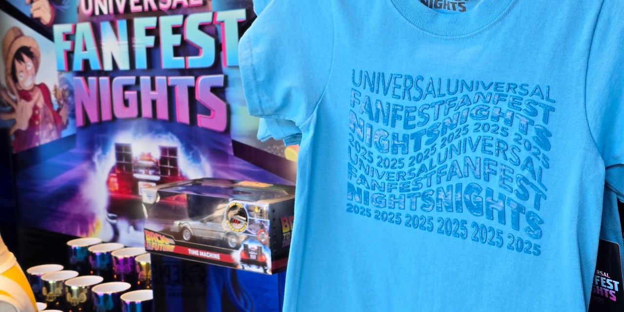 MERCH RUN: Universal Fan Fest Nights 2025 — everything in store